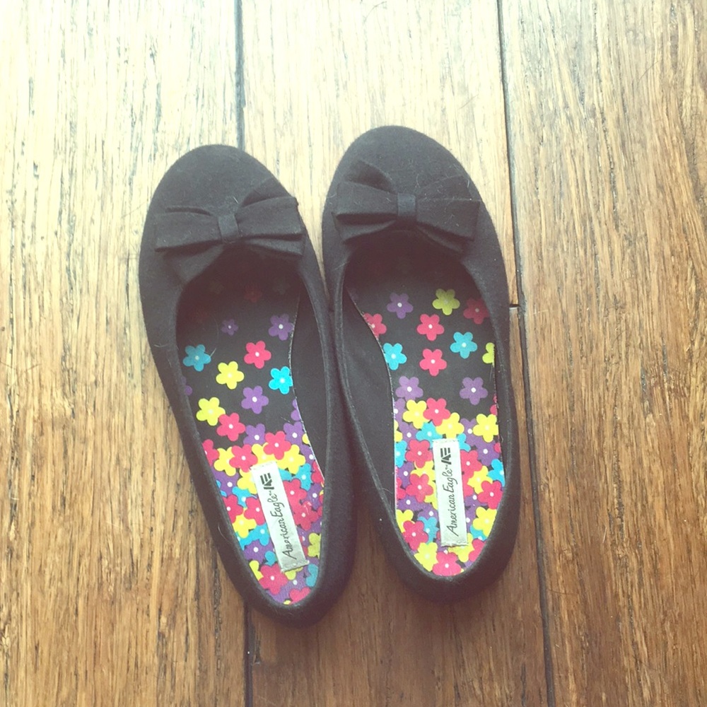 Black flats